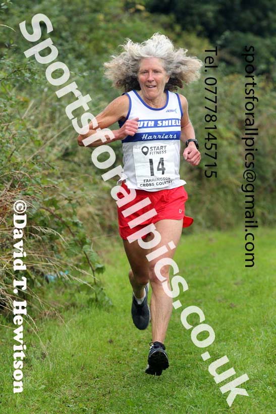 Senior Womens relay, 2021 Farringdon Open Cross Country, Sunderland . Photo: David T. Hewitson/Sports for All Pics